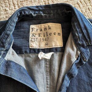 Frank and Eileen Blue Denim Button Up